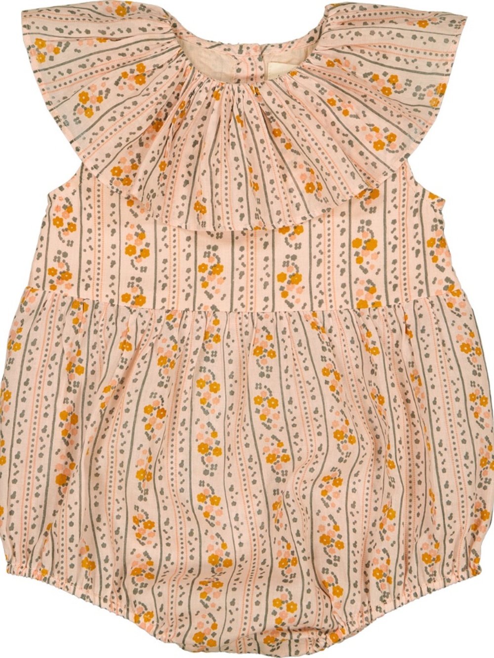 Louise Louise Overall Enchantee | Pink Little Flower